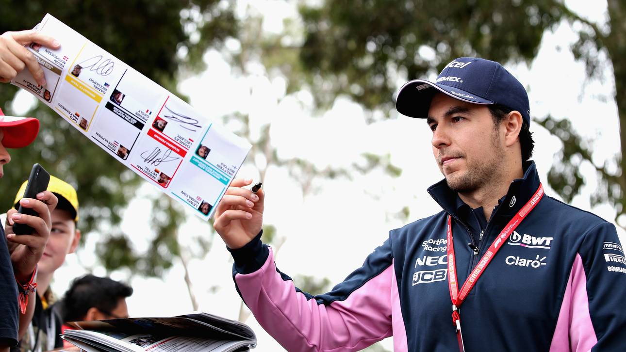 Sergio Perez wurde 2016 und 2017 WM-Siebter