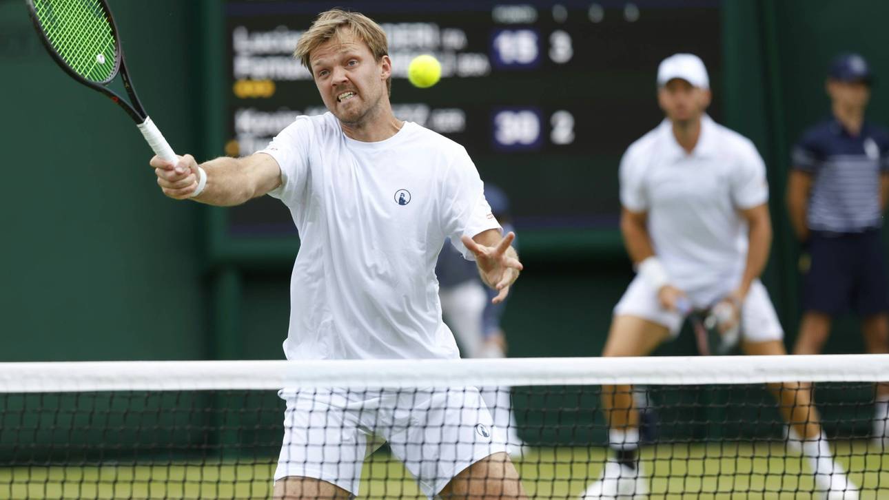 Deutsches Doppel in Wimbledon weiter