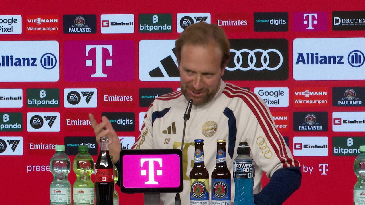 Plötzlich spricht Danks Deutsch auf der PK