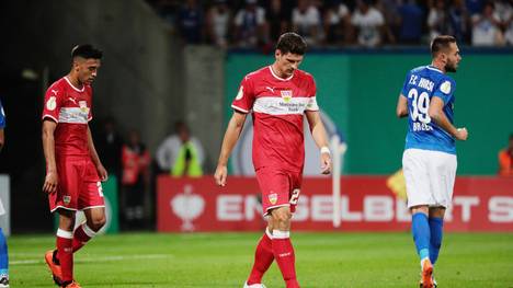 Für den VfB Stuttgart war im DFB-Pokal schon in der ersten Runde Schluss