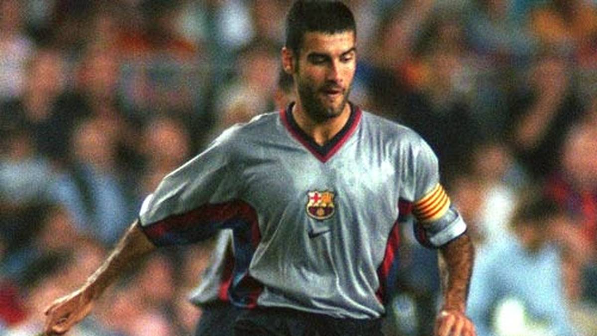 Guardiola besticht bei Barcelona durch hohe Spielintelligenz, Passgenauigkeit und Führungsqualität, weshalb er zum Kapitän ernannt wird