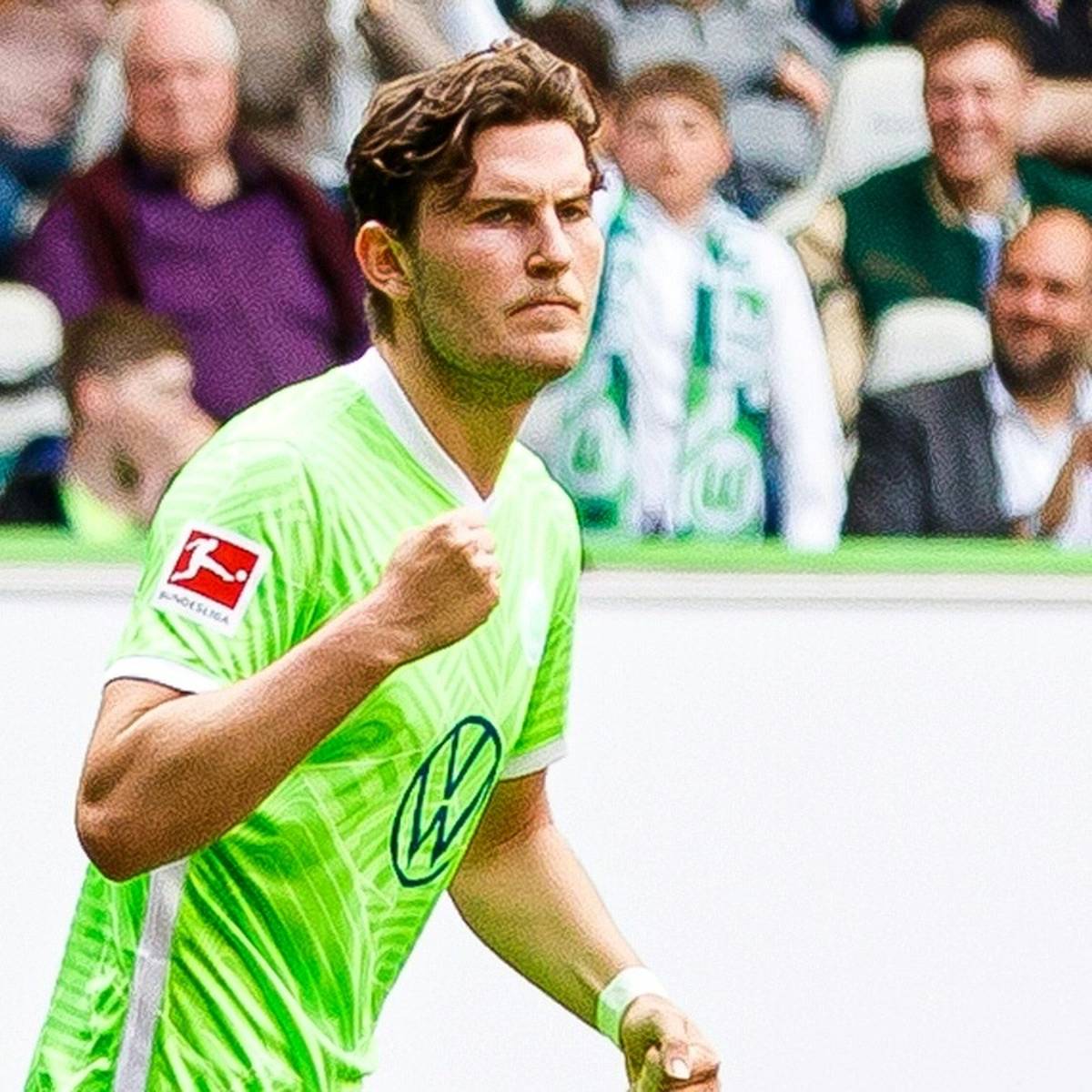 Wegen einer Oberschenkelverletzung steht Stürmer Jonas Wind dem Fußball-Bundesligisten VfL Wolfsburg für mehrere Wochen nicht zur Verfügung.