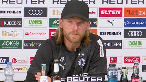 Eugen Polanski, Interimstrainer von Borussia Mönchengladbach, spricht über die Beweggründe, bei den Fohlen zu bleiben und auf keine externen Angebote einzugehen.