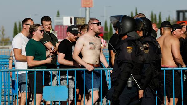 Krawalle: Fans in Madrid festgenommen