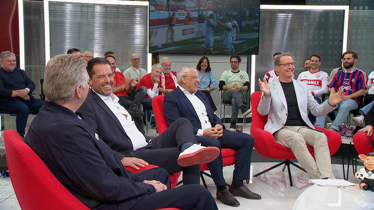 Plötzlich wird Doppelpass-Moderator König von Eberl geadelt