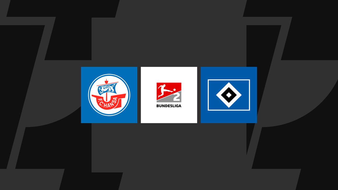 2. Bundesliga heute: Rostock gegen HSV