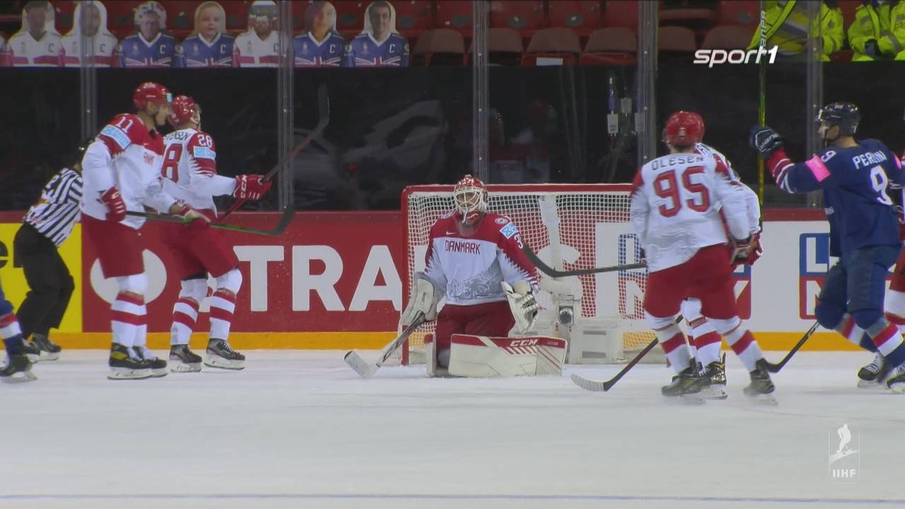 Eishockey-WM: Dänemark - Großbritannien (3:2): Tore und Highlights im Video