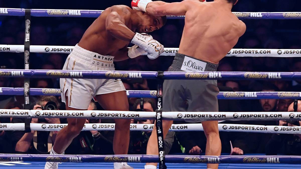 ...auch Klitschkos Führhand findet sein Ziel