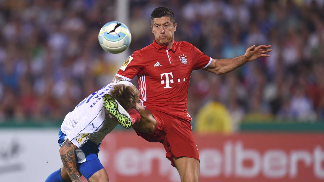 Bayern siegt nach Lewandowski-Gala