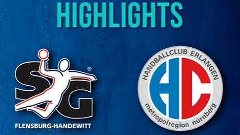 Die Highlights der Partie SG Flensburg-Handewitt - HC Erlangen aus der Handball-Bundesliga im Video.