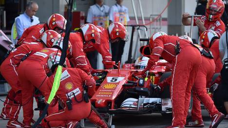 Formel 1: Der Ferrari von Sebastian Vettel funktionierte in Japan wieder einmal nicht wie gewünscht