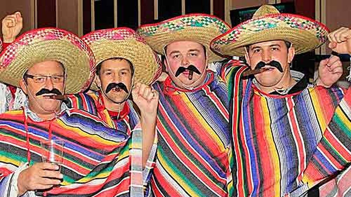 Ob dieser Trupp wirklich aus Mexiko angereist ist? (copyright: @OfficialPDC)