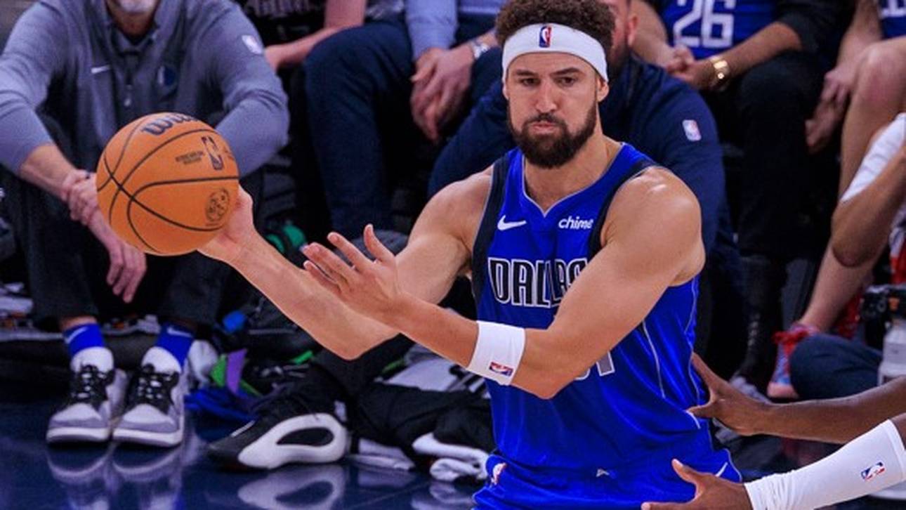 Klay Thompson gewann sein erstes NBA-Spiel als Profi der Dallas Mavericks und stellte dabei gleich einen Rekord auf