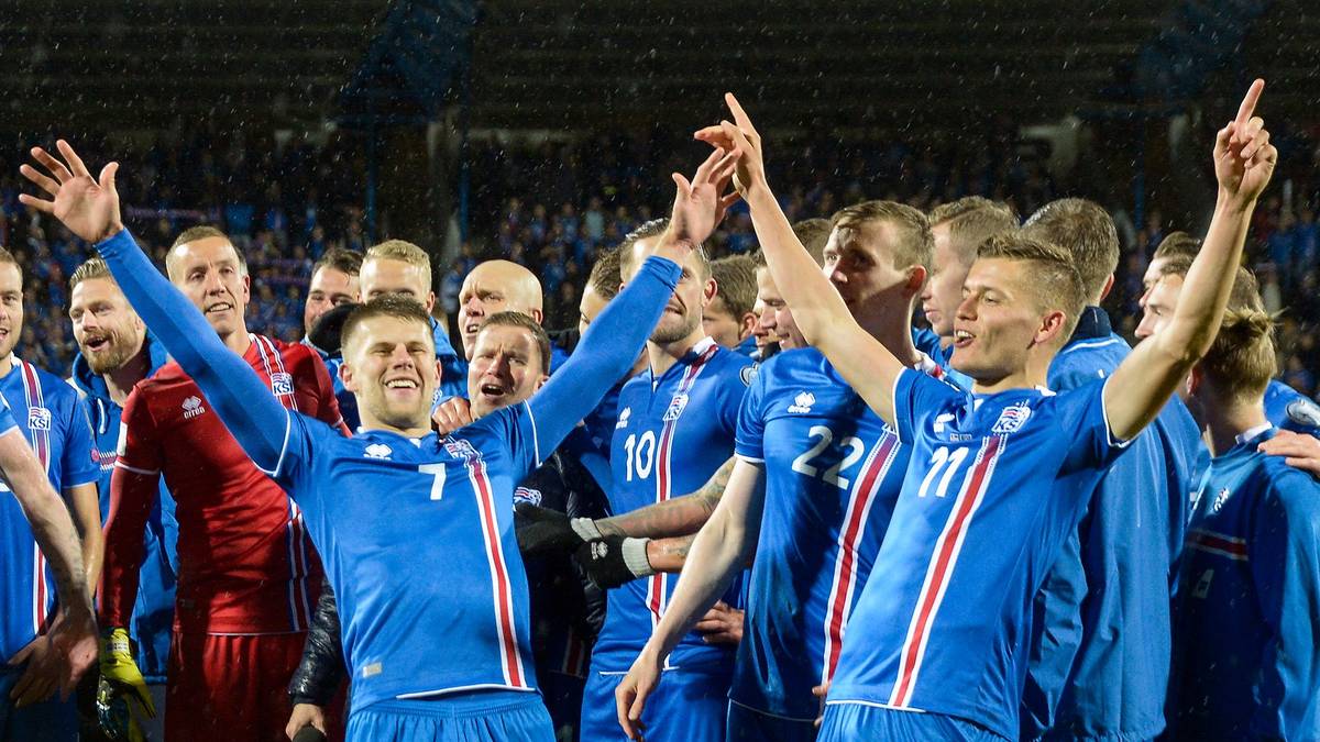 ISLAND - Island will Revanche nehmen für das Aus bei der Euro 2016, als Frankreich mit einem 5:2 dem unfassbaren Lauf der Wikinger jäh ein Ende setzte