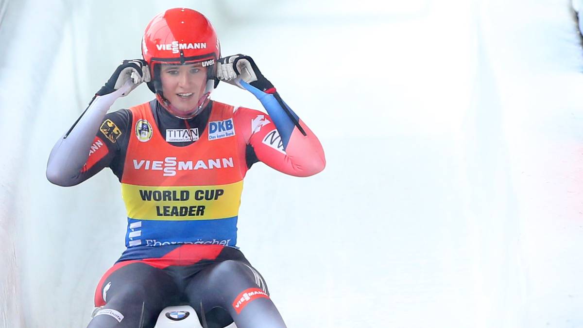 RODELN - NATALIE GEISENBERGER (Einsitzer): Goldfavoritin