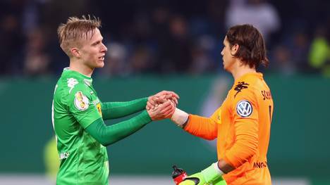 Oscar Wendt (l.) und Yann Sommer sind zwei Leistungsträger im Team von Borussia Mönchengladbach