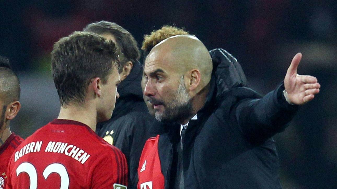 Guardiola gibt Kimmich Einsatzgarantie