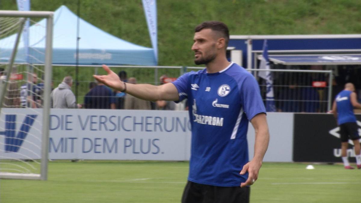 Comeback beim Schalker Geheim-Training von Daniel Caligiuri