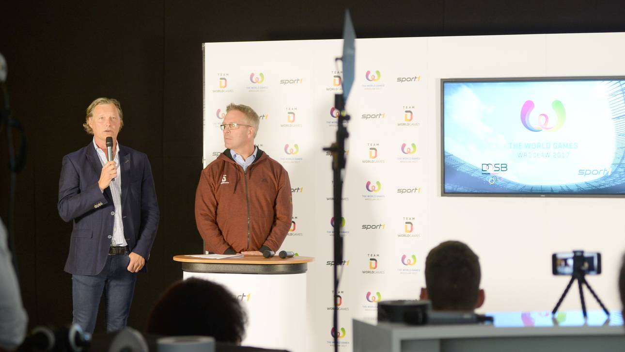 DOSB und SPORT1 läuten beim Medientag des World Games Team Deutschland den Countdown zum weltweit größten Multisport-Event des Jahres ein