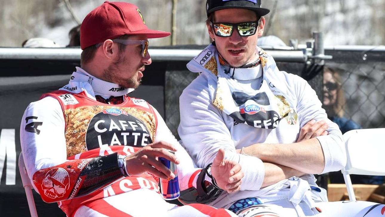 Alte Kumpel aus früheren Ski-Alpin-Tagen: Marcel Hirscher (l.) und Felix Neureuther