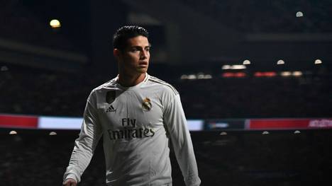 James Rodríguez spielt bei Real Madrid derzeit keine Rolle