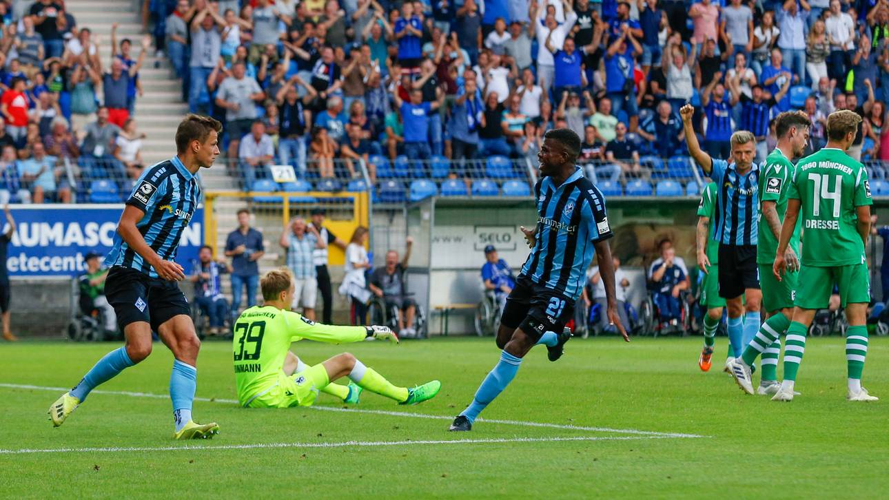 Waldhof spielt 1860 an die Wand