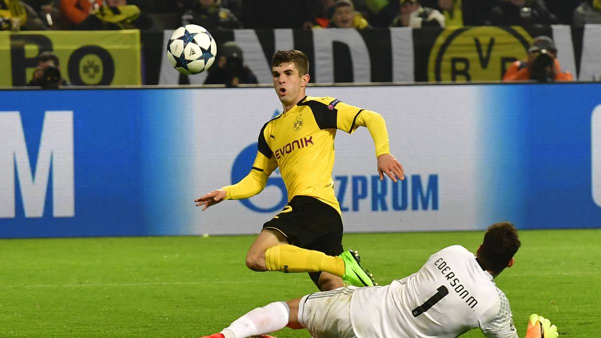 CHRISTIAN PULISIC: Der Reus-Ersatz verlängerte beim 1:0 den Ball für Aubameyang, das 2:0 markierte er mit seinem Heber gleich selbst. Tadelloser Auftritt des 18-Jährigen. SPORT1-NOTE: 2
