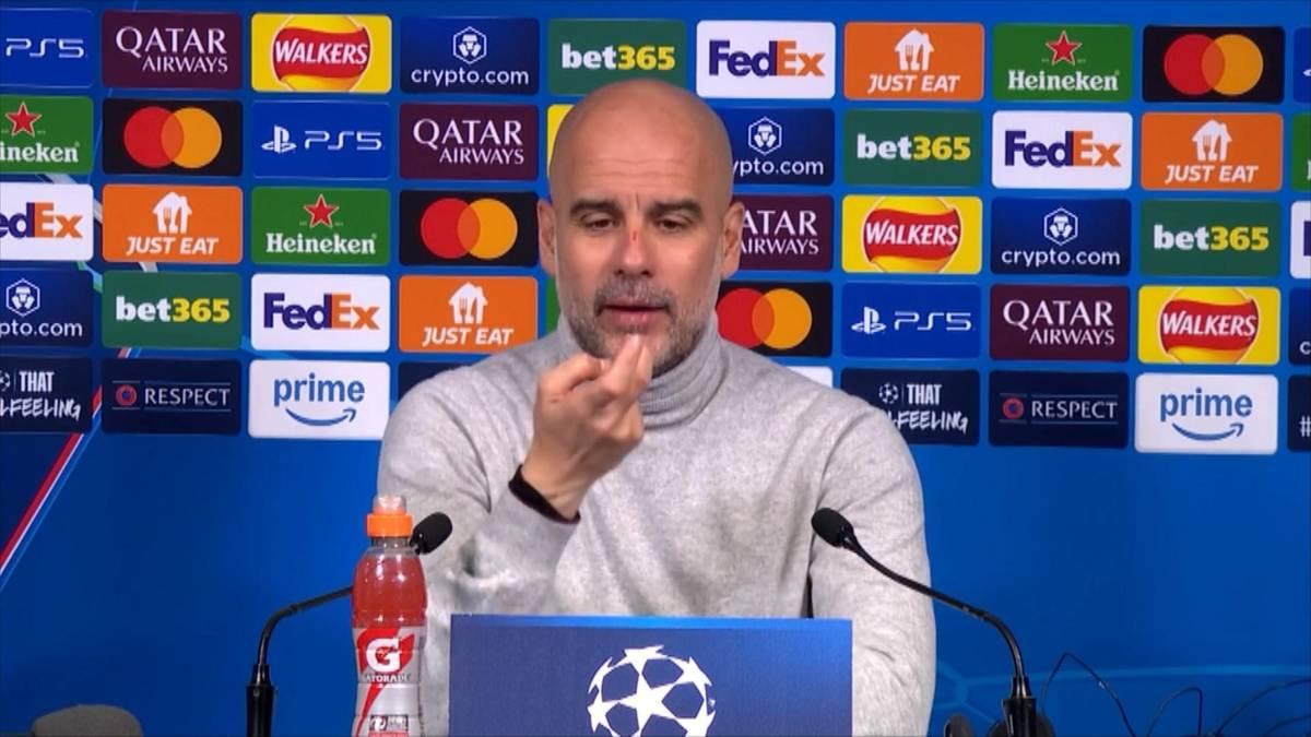 Verstörende Guardiola-Antwort auf Pressekonferenz