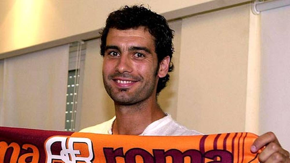 Auch beim AS Rom gibt Guardiola ein kurzes Gastspiel. Doch Trainer Fabio Capello, den Guardiola selbst bewundert, setzt den Katalanen häufig auf die Bank, da er ihm Schnelligkeits- und physische Defizite bescheinigt