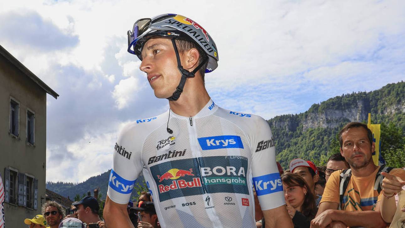 Florian Lipowitz wurde bei seinem Tour-de-France-Debüt Dritter