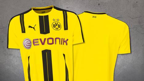 Das neue Heimtrikot von Borussia Dortmund für die Saison 2016/17