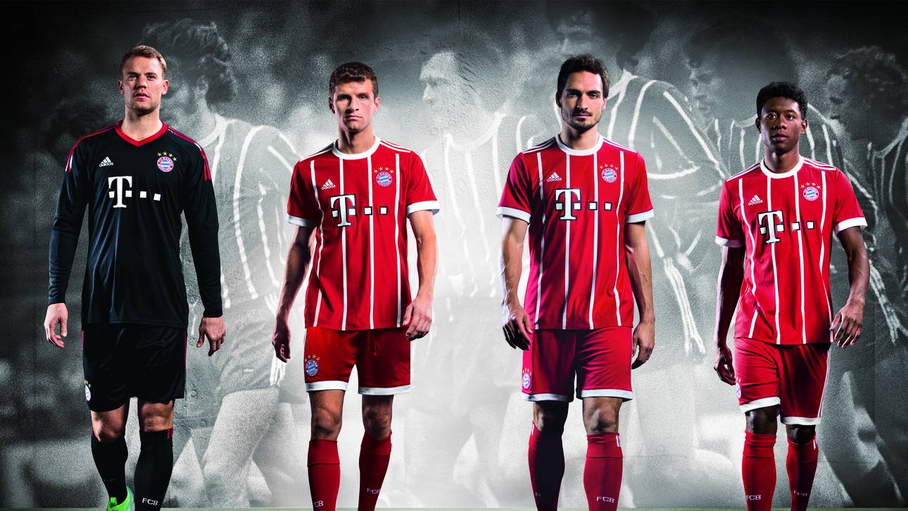 So sieht das neue Bayern-Trikot aus