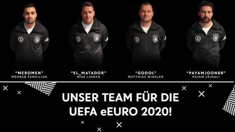 Diese vier Spieler vertreten Deutschland bei der Qualifikation zur UEFA eEuropameisterschaft.