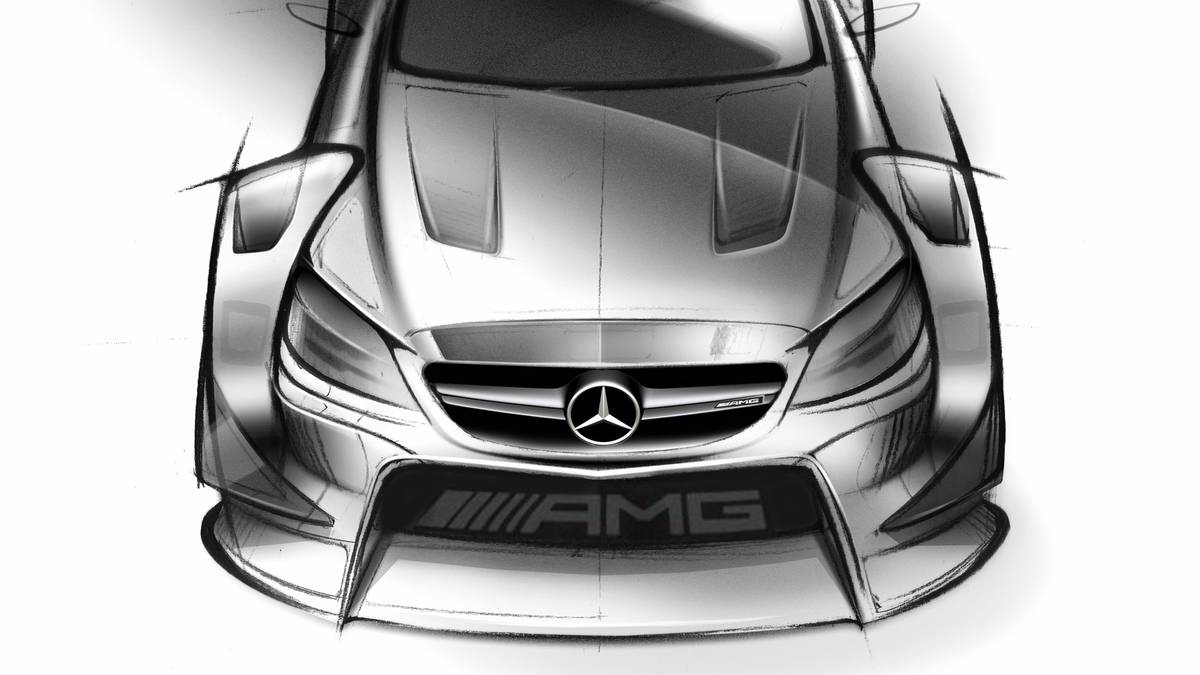Erste Skizzen zeigen den neuen Mercedes-AMG 