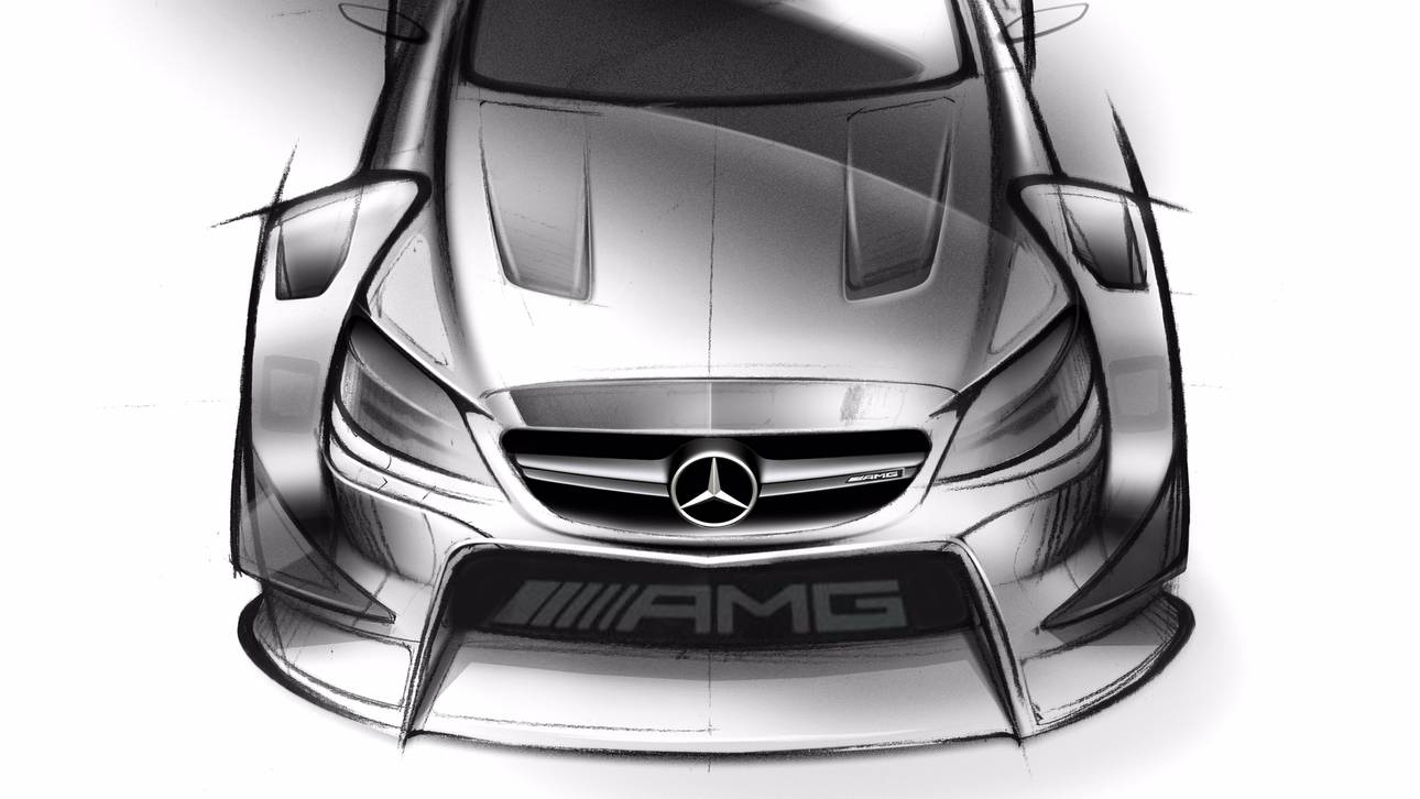 Erste Skizzen zeigen den neuen Mercedes-AMG