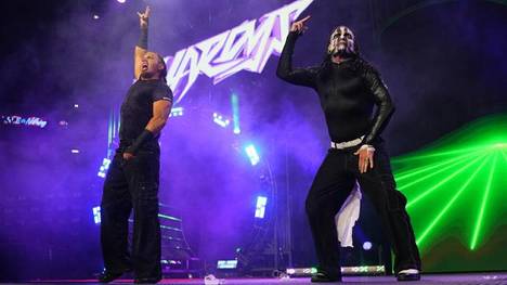 Matt und Jeff Hardy (r.) hatten erst in diesem Jahr bei AEW Reunion gefeiert