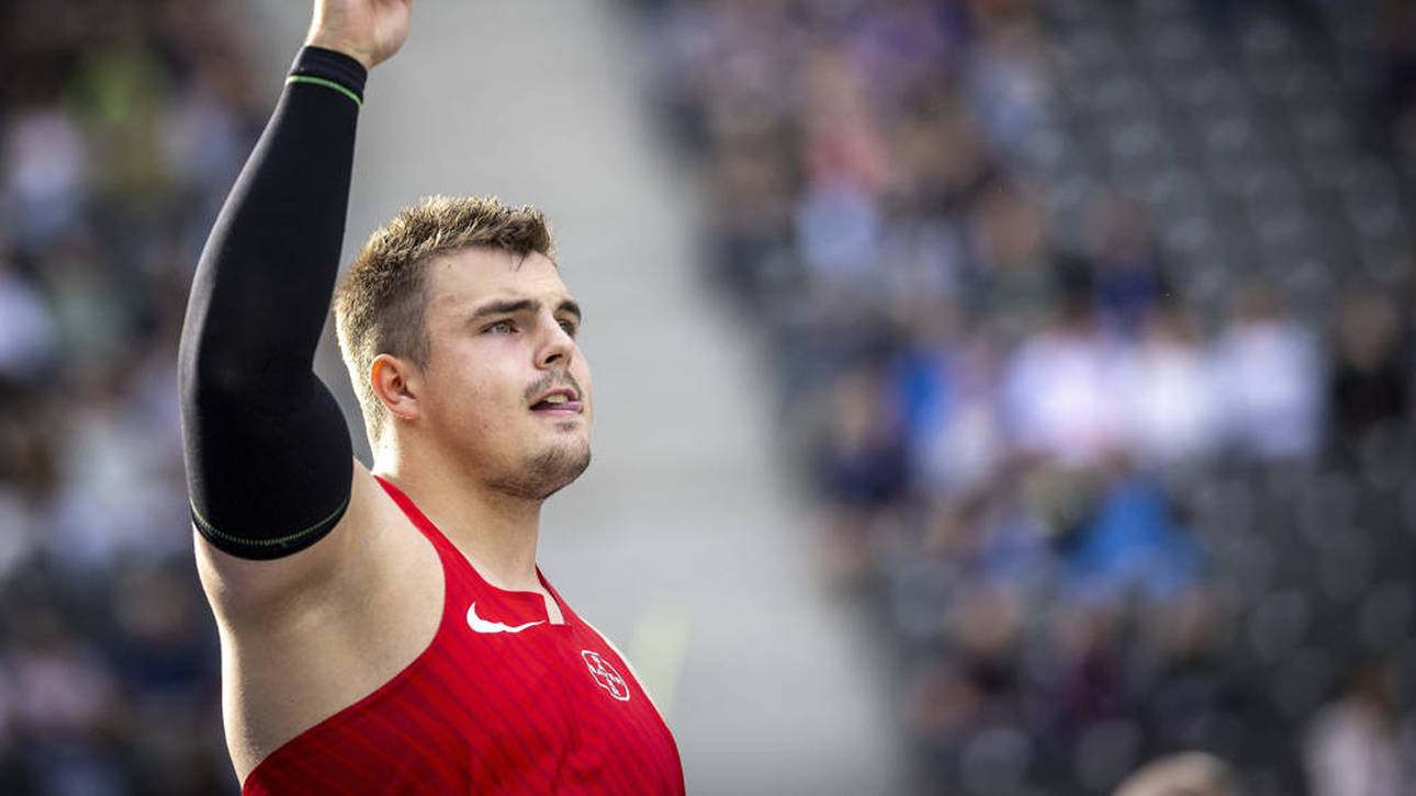 Deutscher mit Sensationswurf