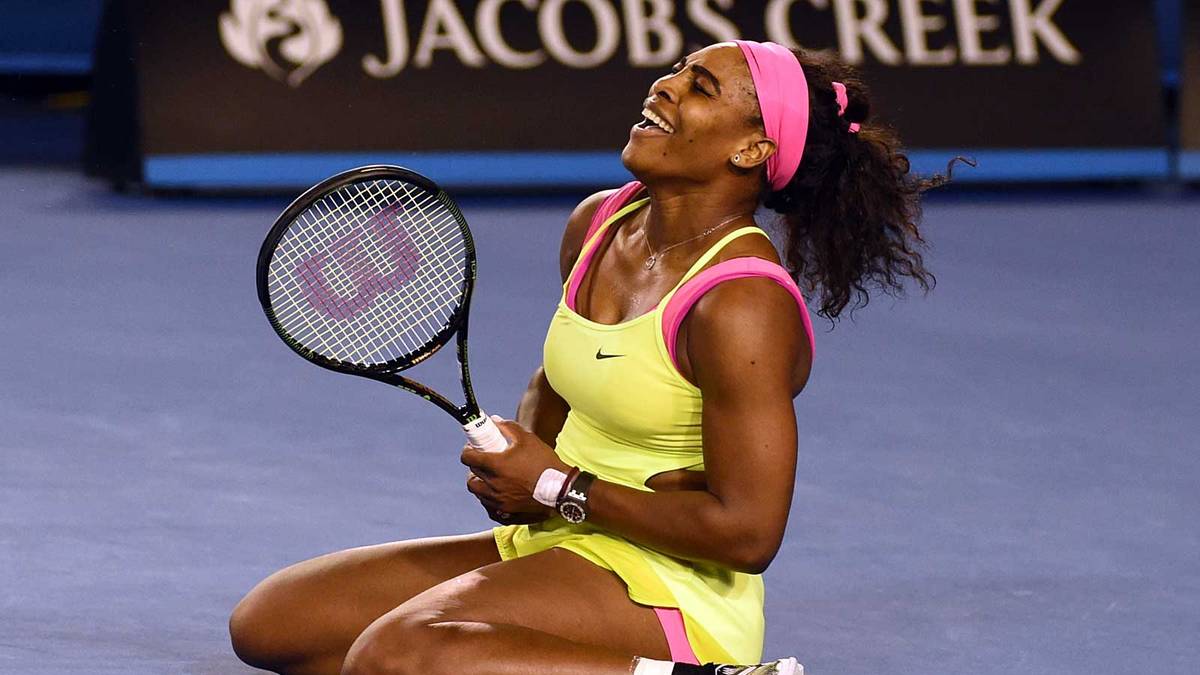 Serena Williams bezwang im Finale Maria Scharapowa