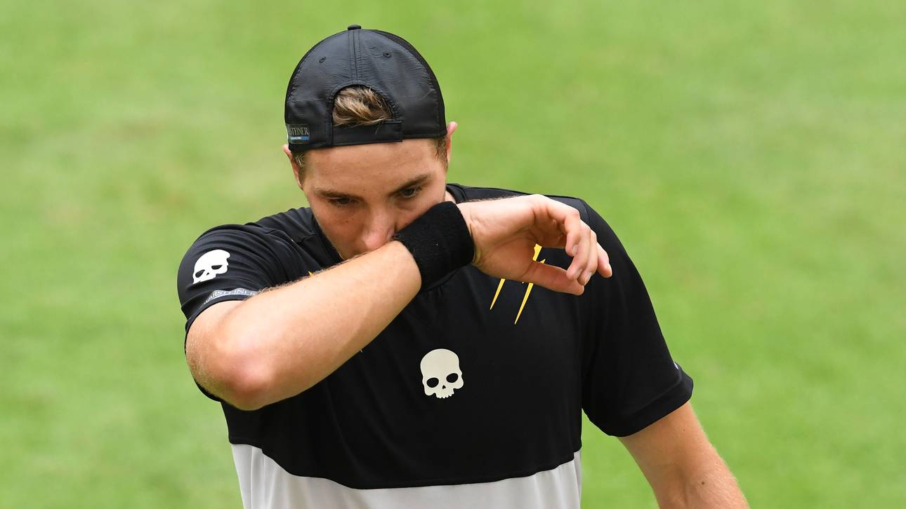 Struff in zweiter Runde raus