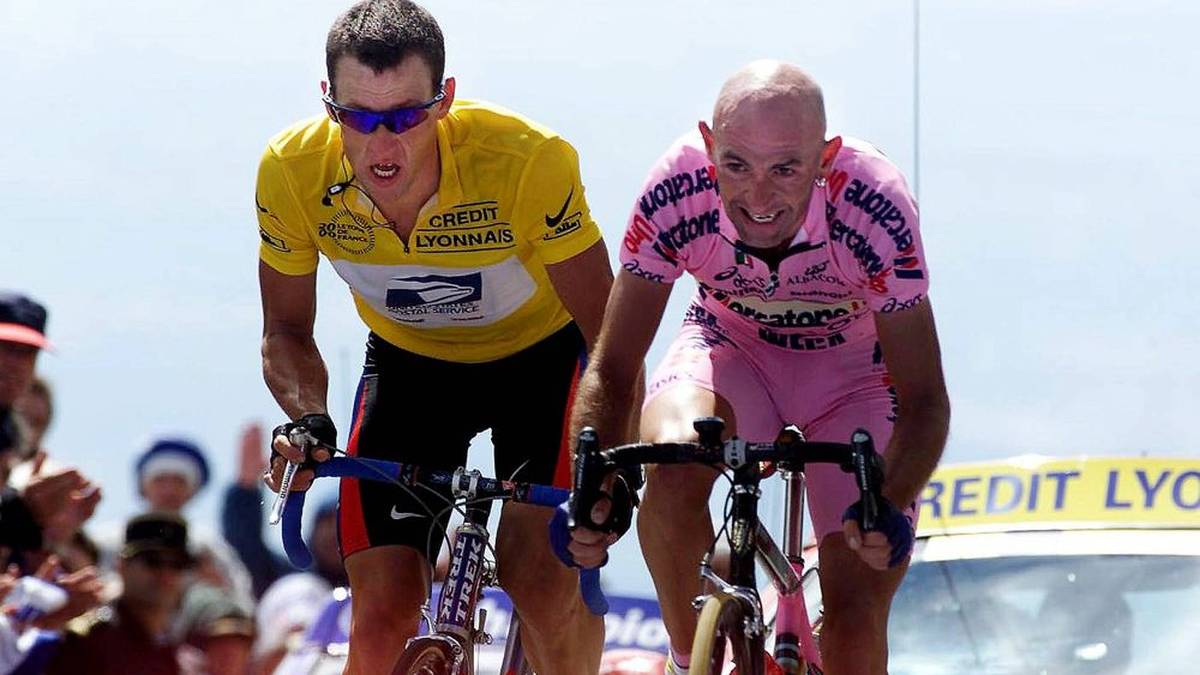 Marco Pantani forderte Lance Armstrong 2000 am Mont Ventoux