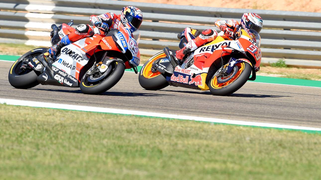 Marquez dicht vor Titelverteidigung