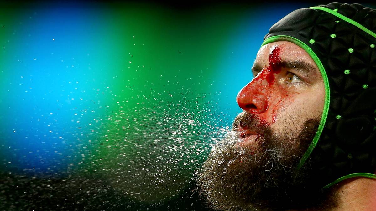 Auf dem Weg ins Finale nimmt Australiens Scott Fardy auch den einen oder anderen Kratzer in Kauf