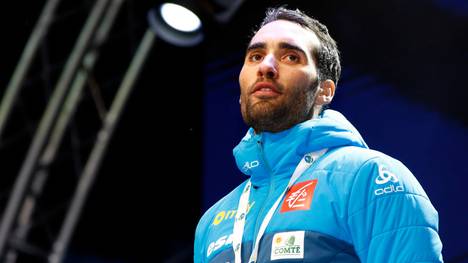 ANTHOLZ ANTERSELVA, ITALY - FEBRUARY 19: Martin Fourcade of France wins the gold medal during the IBU Biathlon World Championships Men's 20km on February 19, 2020 in Antholz Anterselva, Italy. (Photo by Christophe Pallot/Agence Zoom/Getty Images)