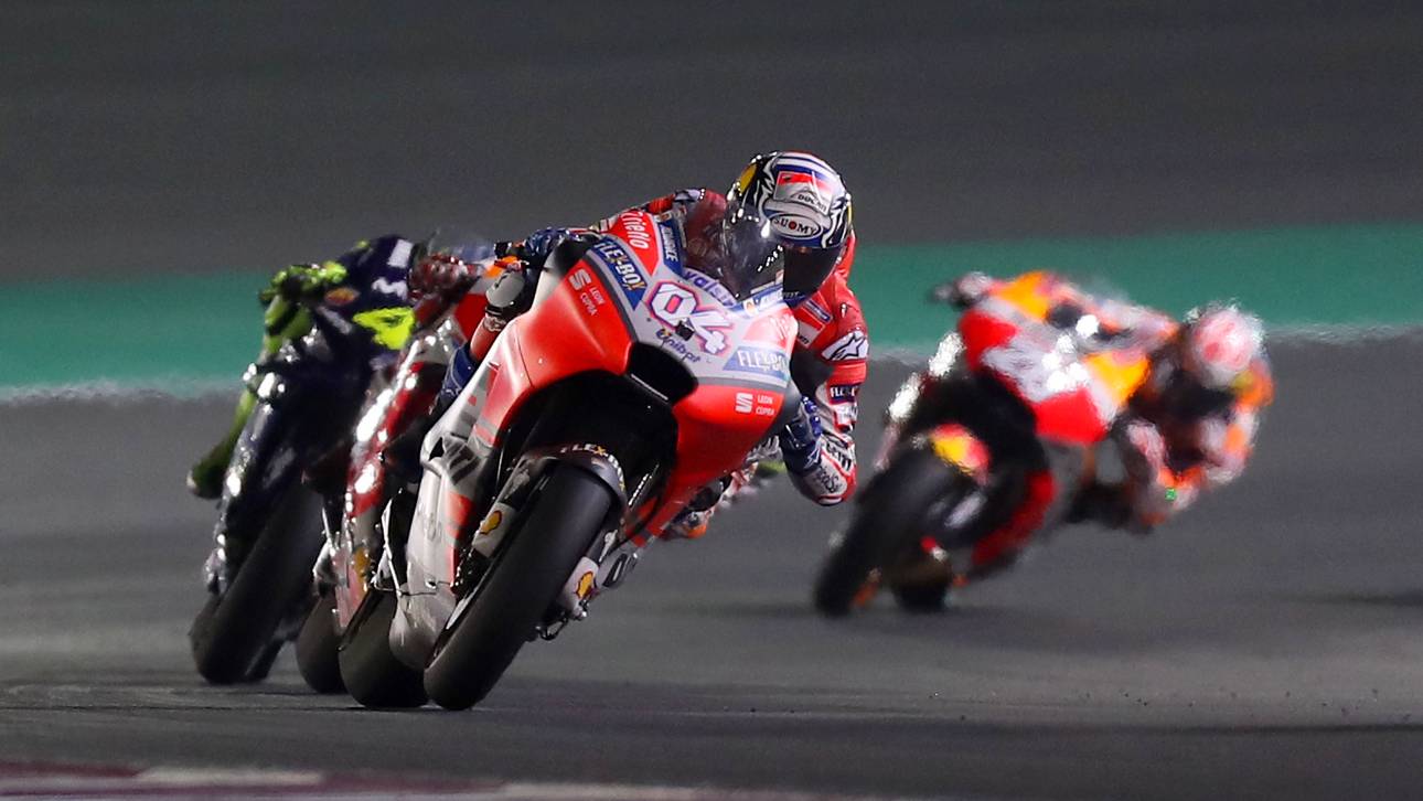 MotoGP: Auftaktsieg für Dovizioso