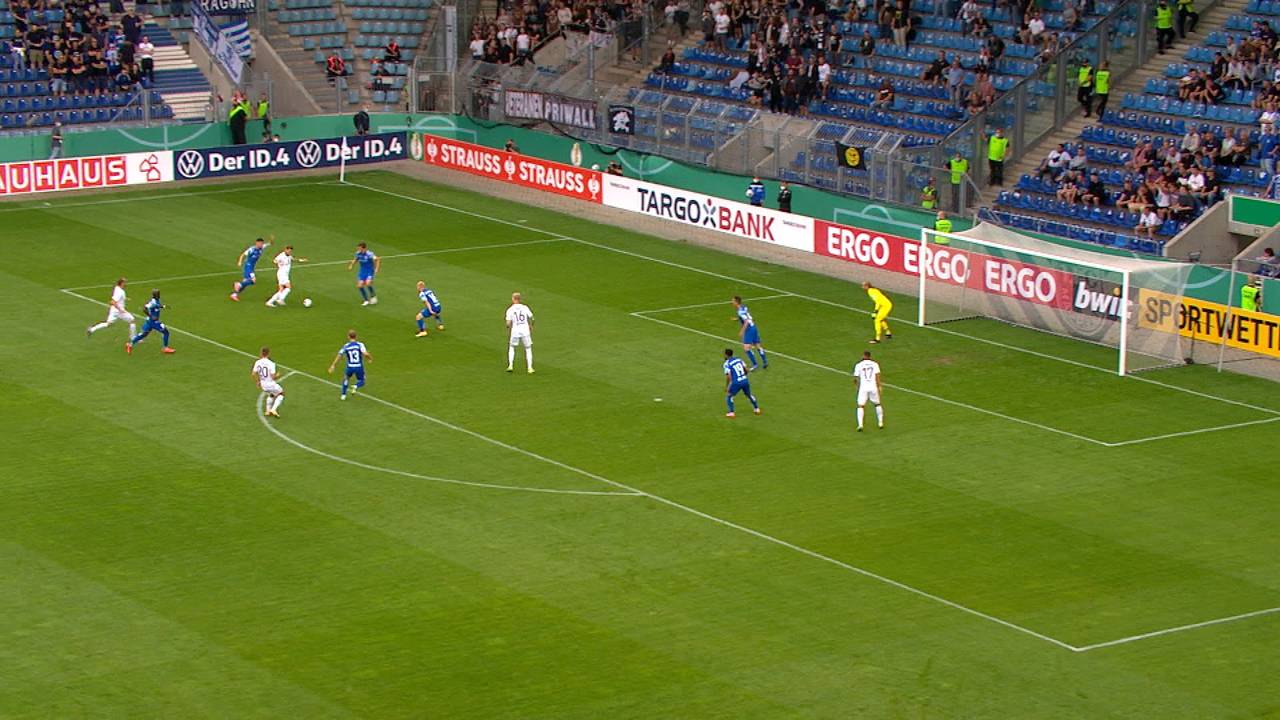 1. FC Magdeburg - FC St. Pauli (2:3): Tore und Highlights | DFB-Pokal