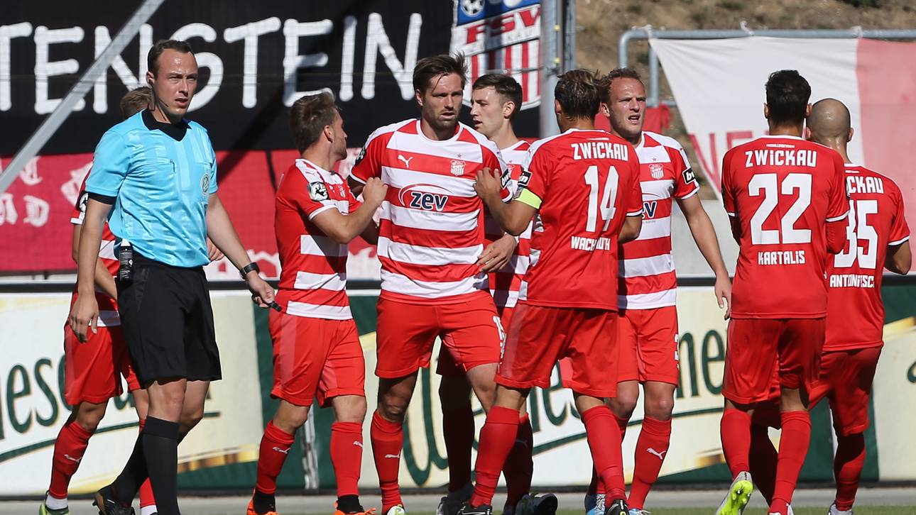Zwickau beendet Sieglos-Serie