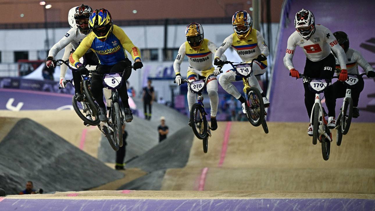 Deutsche BMX-Fahrer scheitern knapp