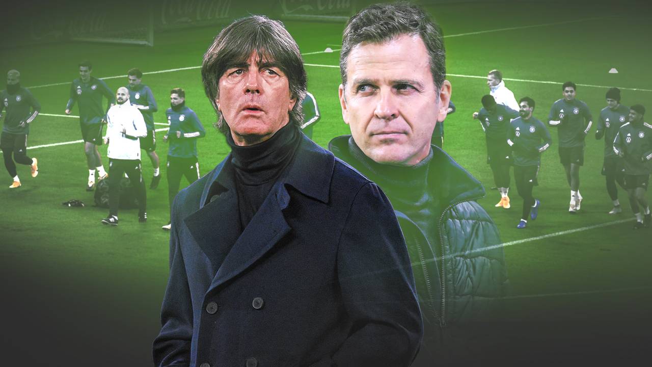 Bundestrainer Joachim Löw bekommt Druck von Oliver Bierhoff