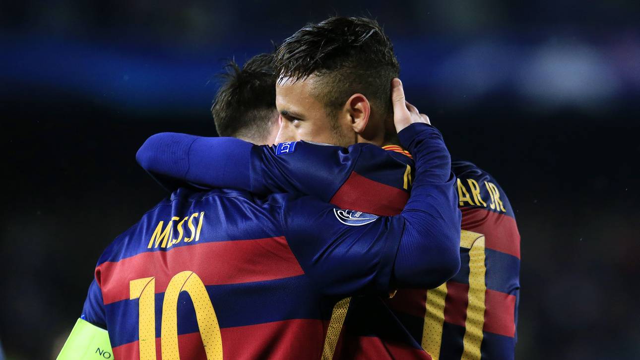 Neymar ordnet sich Messi unter