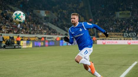 Tobias Kempe erzielte gegen den FC Ingolstadt per Elfmeter den Ausgleich